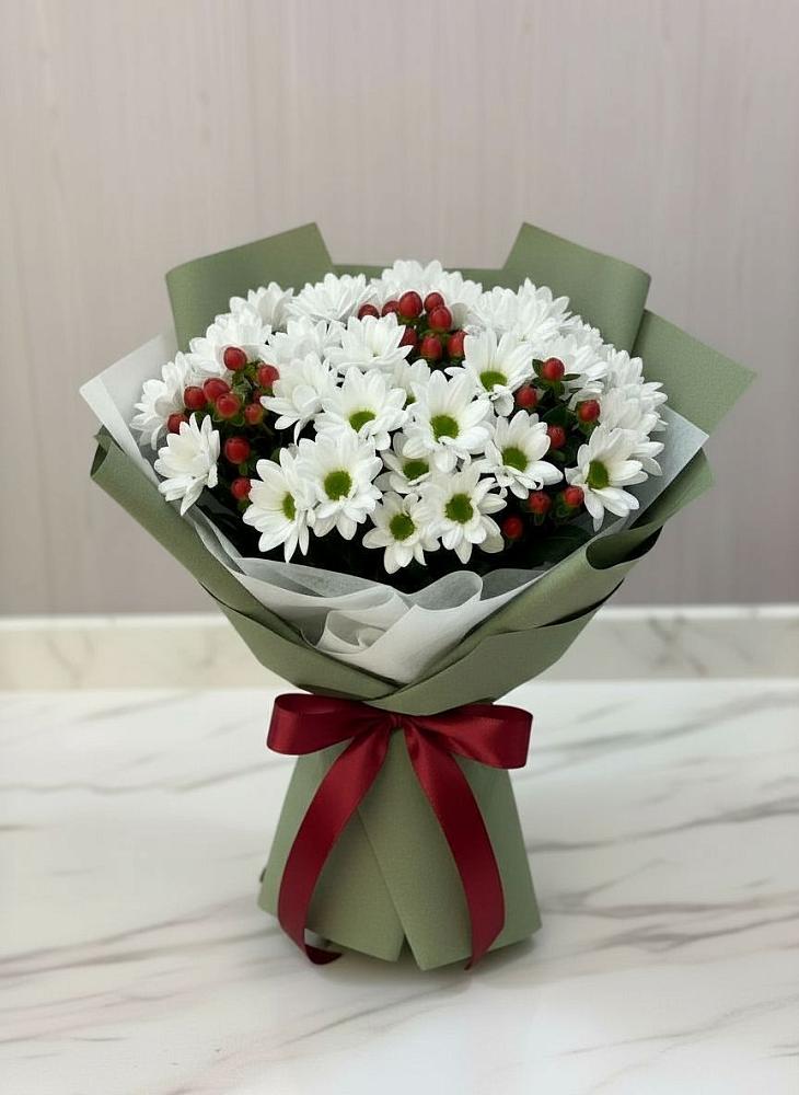 Букет цветов из: Хризантемы в Южно-Морской