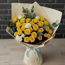 Букет цветов из:  Розы в Южно-Морской