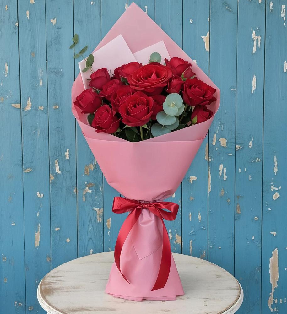 Букет цветов из: Розы в Южно-Морской