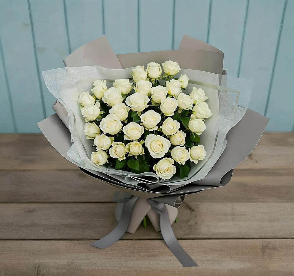 Букет Белоснежная нежность в Южно-Морской