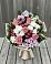 Букет цветов из: Альстромерии, Гвоздики, Розы и Хризантемы в Южно-Морской