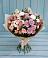 Букет цветов из: Хризантемы, Розы и Альстромерии в Южно-Морской