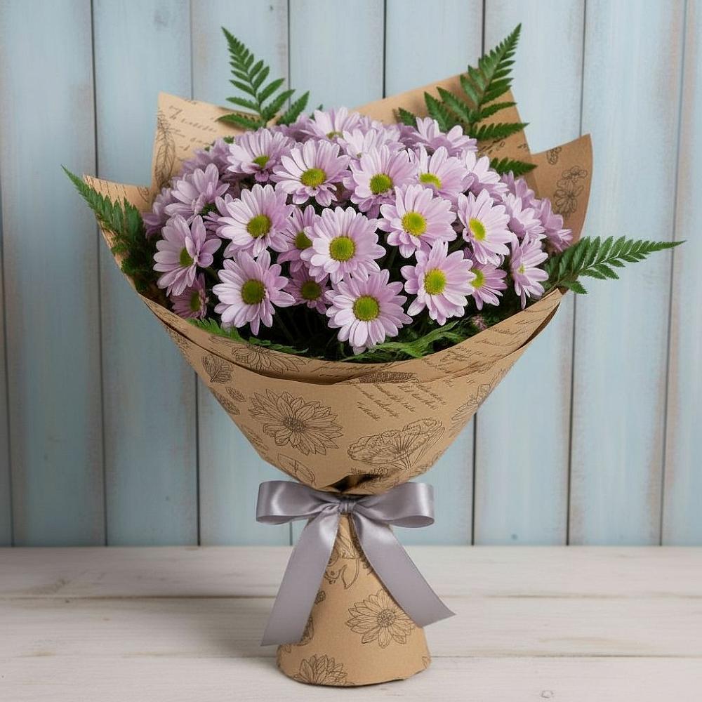 Букет цветов из: Хризантемы в Южно-Морской