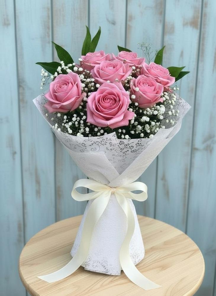 Букет цветов из: Розы в Южно-Морской