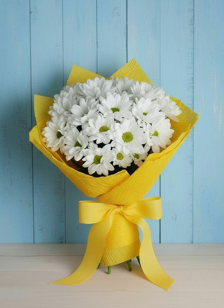 Букет цветов из: Хризантемы в Южно-Морской