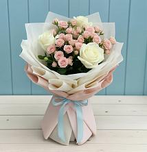 Букет цветов из:  Розы в Южно-Морской