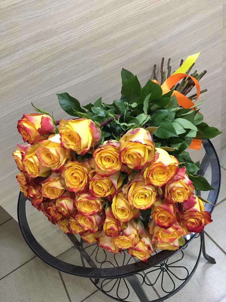 Букет Желтые розы в Южно-Морской