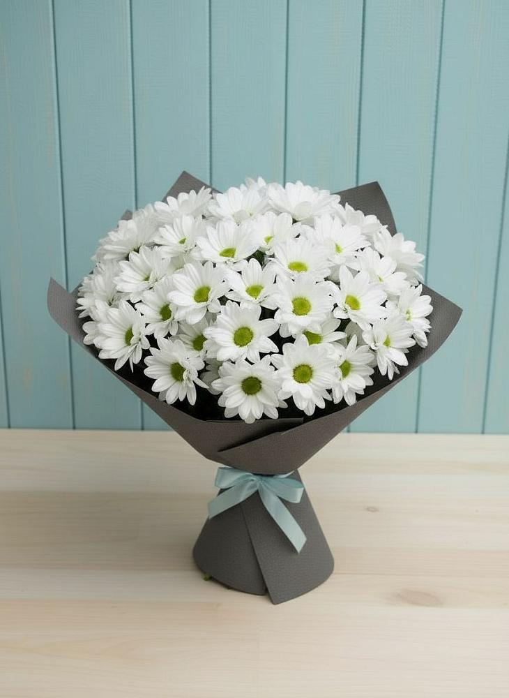 Букет цветов из: Хризантемы в Южно-Морской