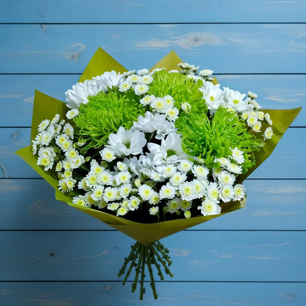 Букет цветов из: Хризантемы в Южно-Морской