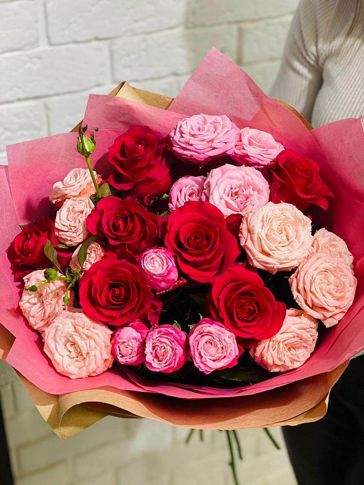 Букет цветов из: Розы в Южно-Морской