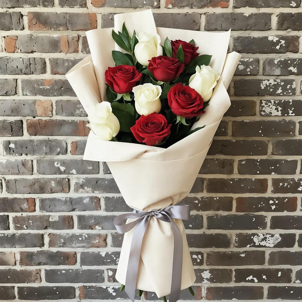 Букет цветов из: Розы в Южно-Морской