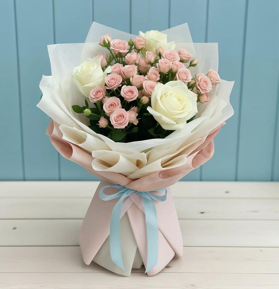 Букет цветов из: Розы в Южно-Морской