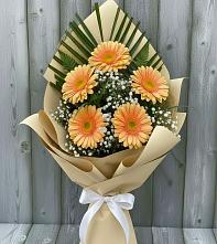 Букет цветов из:  Герберы #REPLACE_PRED# Южно-Морской