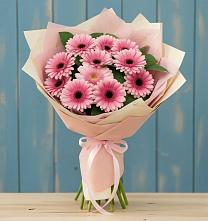Букет цветов из:  Герберы в Южно-Морской
